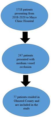 The incidence of medium vessel occlusions: a population-based study